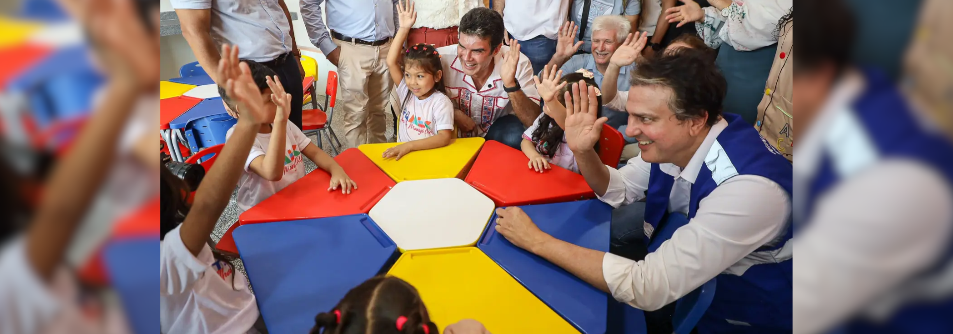 notícia: Estado participa da entrega de obras que impulsionam a educação pública em Portel